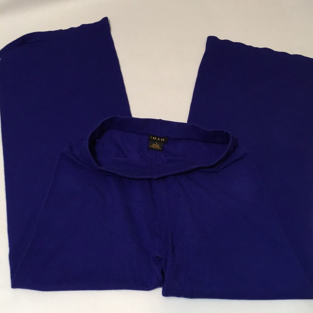 Iman- Small stretchy rayon/nylon pants